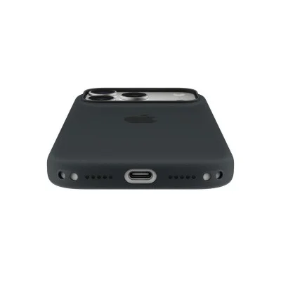 Apple iPhone 17 Pro Max Silicone Case with MagSafe – Black
